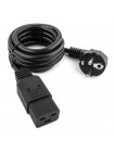 Кабель питания Cablexpert PC-186-C19 (Schuko–C19, 3×1.5 мм²)